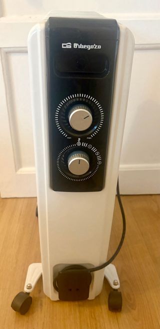 Orbegozo Radiador Aceite Negro/Blanco