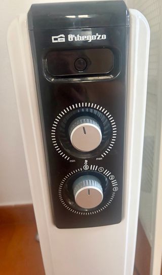 Orbegozo Radiador Aceite Negro/Blanco