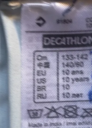 Pantalón de agua Tribord 10 años