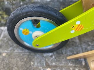 Bicicleta de madeira Scratch