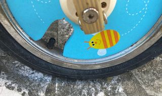 Bicicleta de madeira Scratch