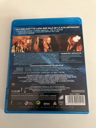 Blu-ray Bram Stoker's Drácula 1992 - Coppola