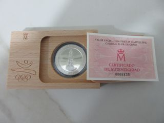 2000 ptas. Barcelona '92 (Castellers). Año 2000.