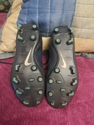 Zapatillas Fútbol Nike Hypervenom Azul No.usadas