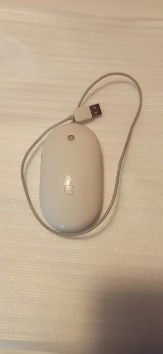 Ratón Apple A1152 blanco con cable