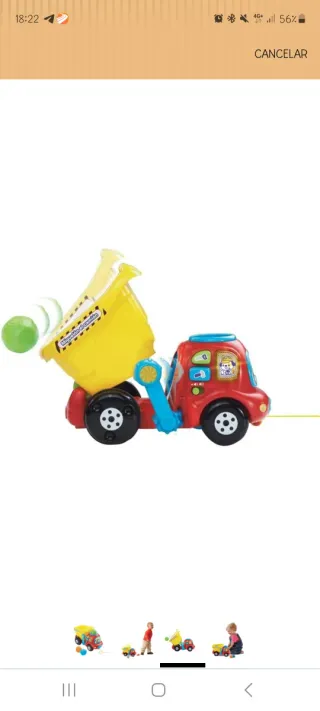 Vtech Miguelón el camión con bolas