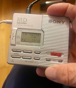 Lettore MiniDisc Sony MZ-R90 difettoso