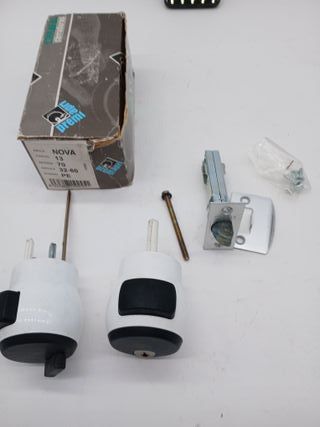 POMO PUERTA 13-70-PE 70MM ENTRADA CERRAVAL N13PETB70 BLANCO CERRAVAL CERRADURAS