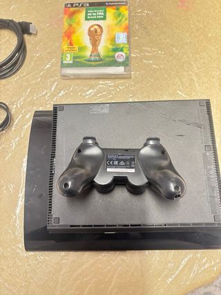 Console PS3 Super Slim Nera + Gioco FIFA