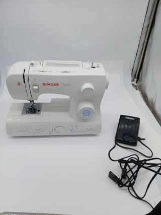 Singer Maquina De Coser Mecanica Talent 3323-30 Puntadas Utilitarias, Puntadas Ojal Totalmente Automático de un Paso, Zig-Zag Ha