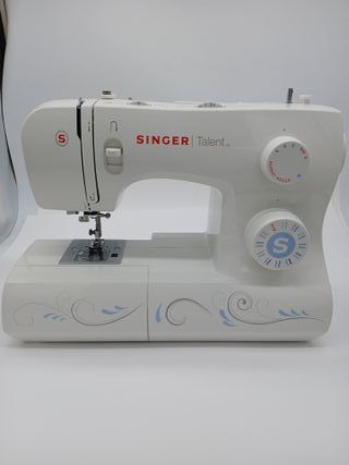 Singer Maquina De Coser Mecanica Talent 3323-30 Puntadas Utilitarias, Puntadas Ojal Totalmente Automático de un Paso, Zig-Zag Ha
