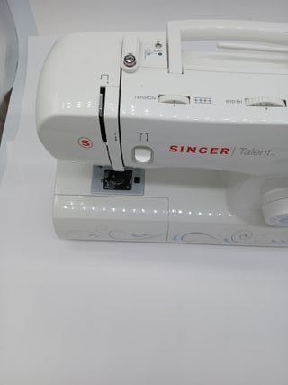 Singer Maquina De Coser Mecanica Talent 3323-30 Puntadas Utilitarias, Puntadas Ojal Totalmente Automático de un Paso, Zig-Zag Ha