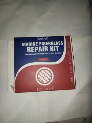 Kit de Reparación de Fibra de Vidrio Marina