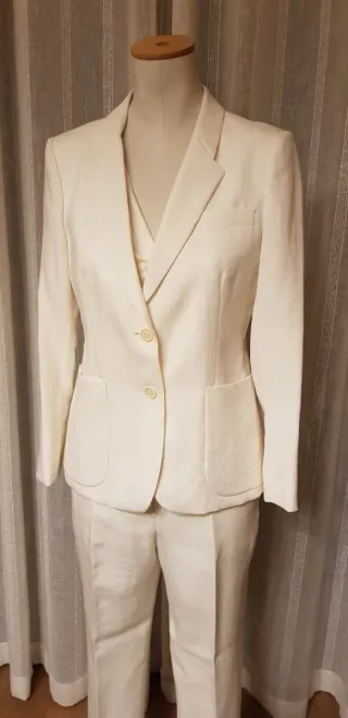 Traje Blanco Purificación García