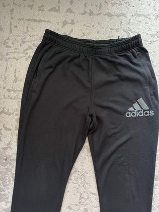 Pantalón Adidas Negro Slim Fit Talla L
