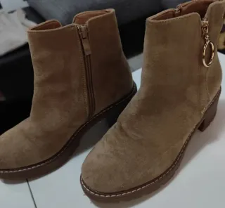 Botines ante beige & Other Stories T.38