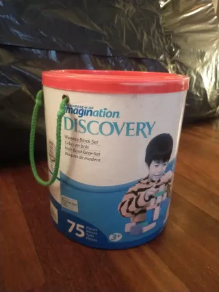 Juego de bloques de madera para bebés