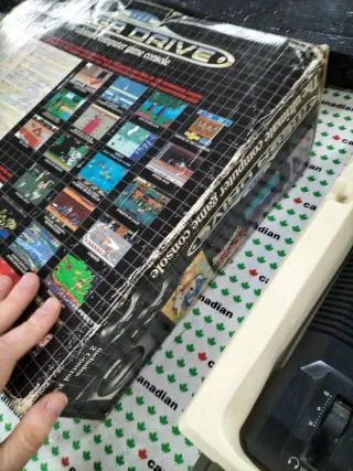 Sega Mega Drive consola con Sonic