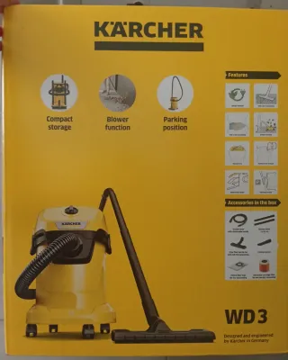 Aspirador Karcher WD3 Multiusos