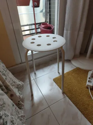 Sgabello Ikea Bianco Marius Smontabile