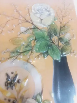 Láminas 3D Relieve Flores