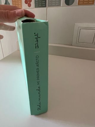 Álbum de fotos Mi Primer Añito Mr Wonderful