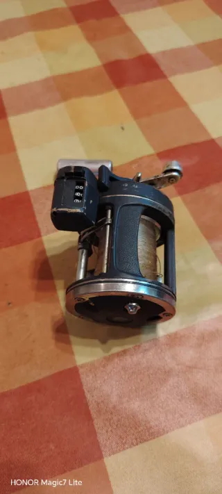 Carrete de pesca vintage