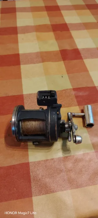 Carrete de pesca vintage