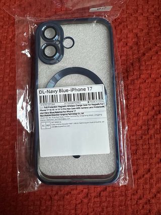 Funda iPhone 17 con MagSafe Azul