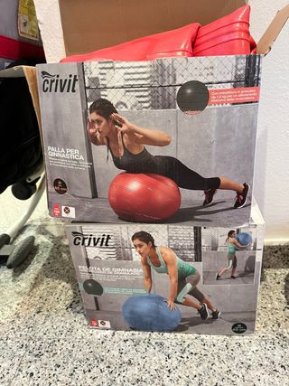 Crivit Pelota Gimnasia 65cm y 120kg