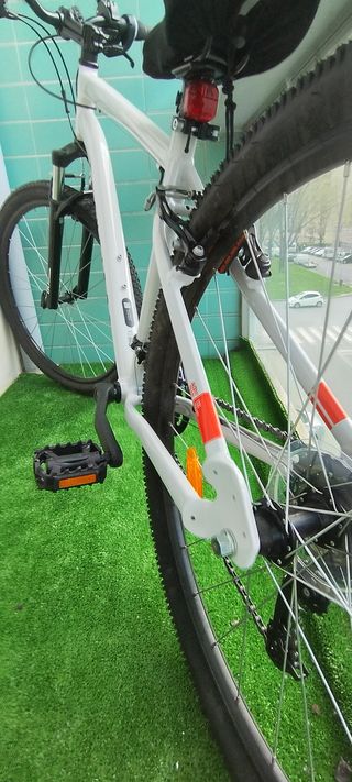 Bicicleta Rockrider ST 120 L 27.5 Branca