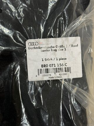 Bolsa portaequipajes Audi