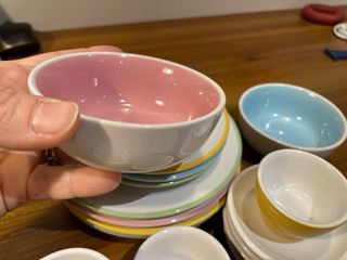 Vajilla de cerámica de juguete