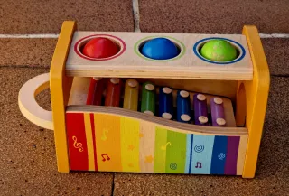 Juguete Hape Picafuerte Xilófono Madera