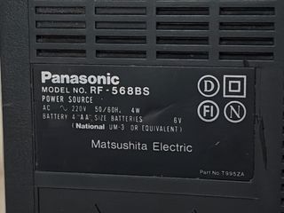 Radio Panasonic RF-568 Vintage Japón