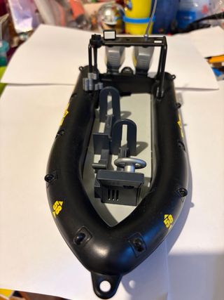 Barco de rescate y patrulla Playmobil