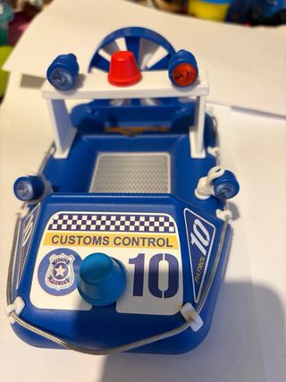 Barco de rescate y patrulla Playmobil