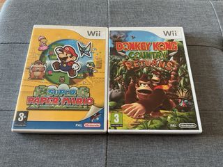 Mario y Donkey Wii y WiiU