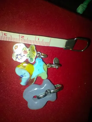 Colgante Tous Oso Flores 925