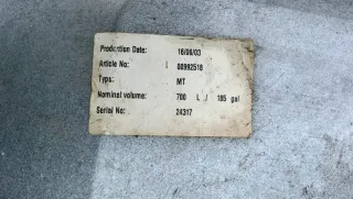 Depósito Gasoil 700L