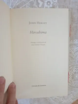 Hiroshima, John Hersey