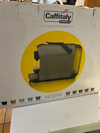 Cafetera Cápsulas Caffitaly System Roja