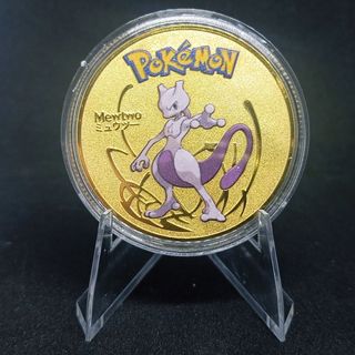 POKÉMON MONEDA DE COLECCIÓN BAÑADA EN ORO
