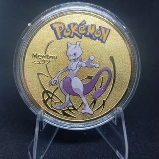 POKÉMON MONEDA DE COLECCIÓN BAÑADA EN ORO