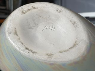 Vaso centrotavola ceramica Camillo Lusso