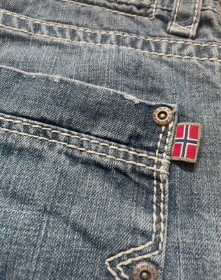 Pantalones súper anchos vintage retro 2000s Y2k