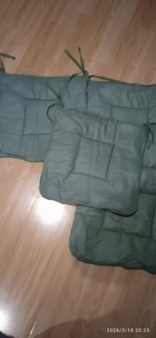 Fundas para sillas verdes (pack de 4)