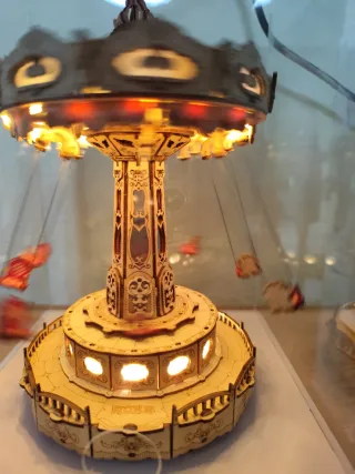 Carrusel Tiovivo Columpios Madera