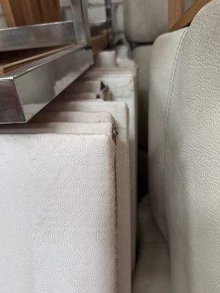 Cabecero grande blanco