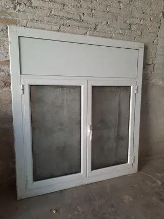 Ventana aluminio doble hoja